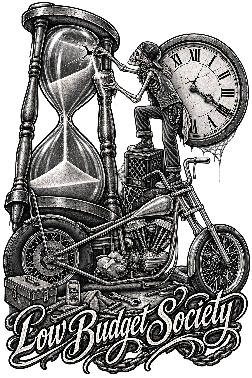Time Waits For No One Long Sleeve Tee
